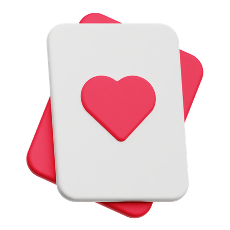 Valentinskarte  3D Icon