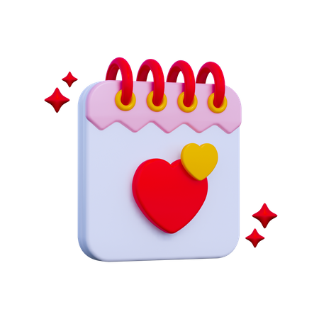 Valentinstag  3D Icon