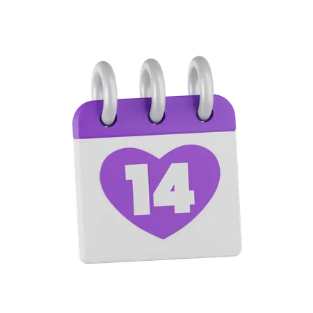 Valentinstags-Date  3D Icon