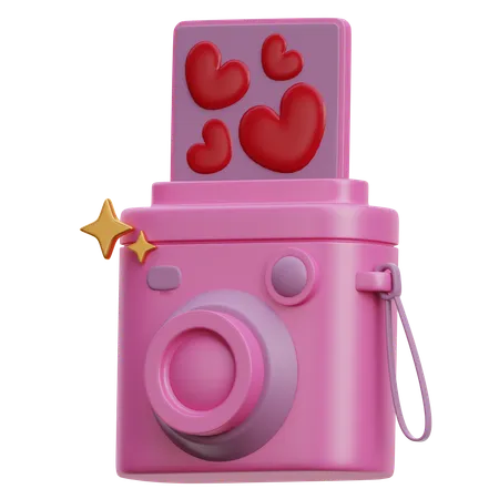 Valentinstagsfoto  3D Icon