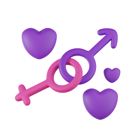 Valentinstag Liebe  3D Icon