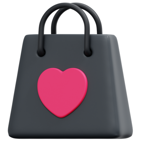 Valentinstags-Shopping  3D Icon