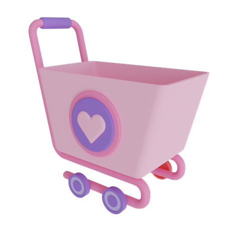 Valentinstags-Shopping  3D Icon