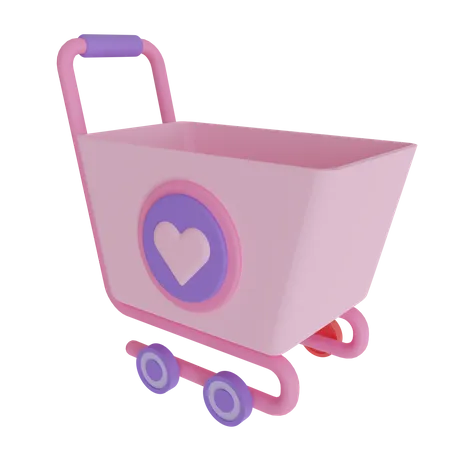 Valentinstags-Shopping  3D Icon