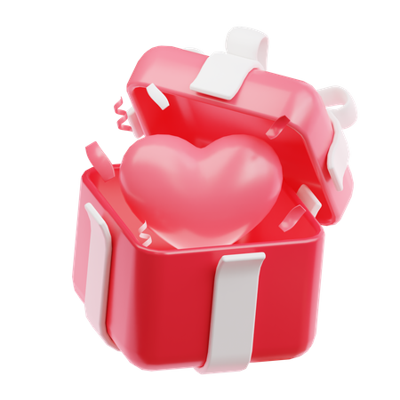 Valentinstagsüberraschung  3D Icon