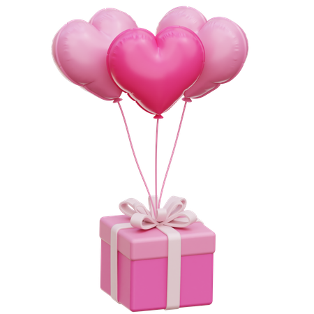 Valentinstagsgeschenk  3D Icon