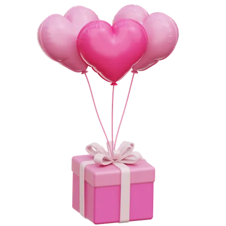 Valentinstagsgeschenk  3D Icon