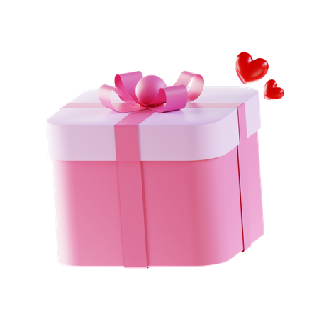 Valentinstagsgeschenk  3D Icon