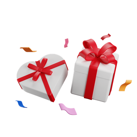 Valentinstagsgeschenk  3D Icon