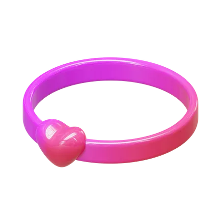 Valentinstagsring  3D Icon