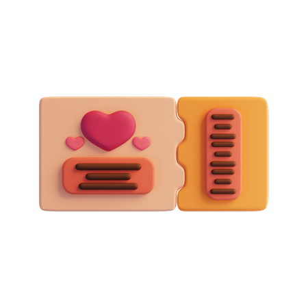 Valentinskarte  3D Icon