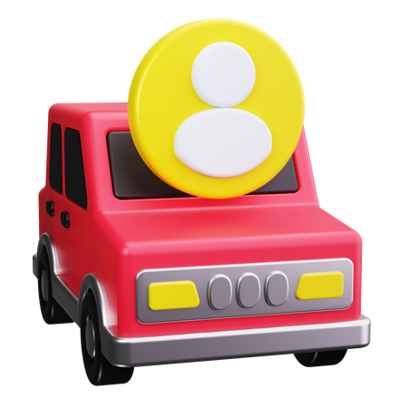 係員付き駐車サービス  3D Icon