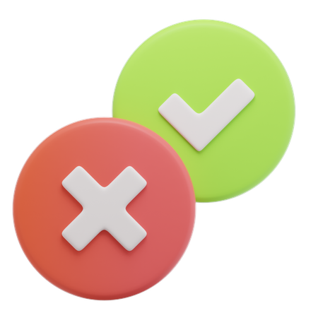 Validation  3D Icon