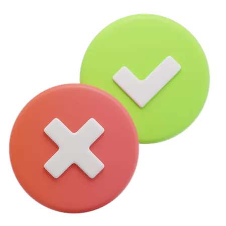 Validation  3D Icon