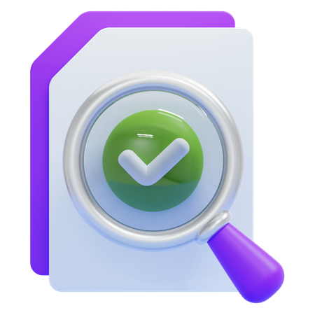 Validité  3D Icon