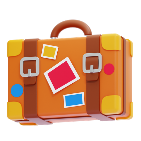 Valise  3D Icon