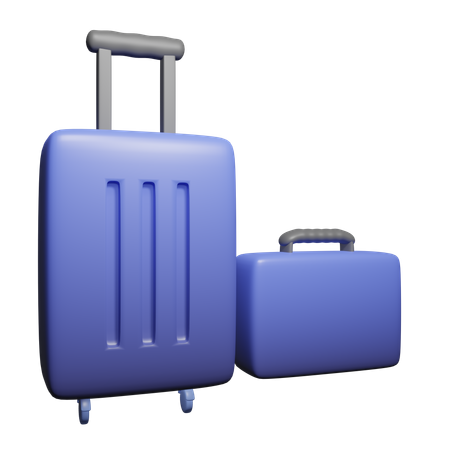 Valise  3D Icon