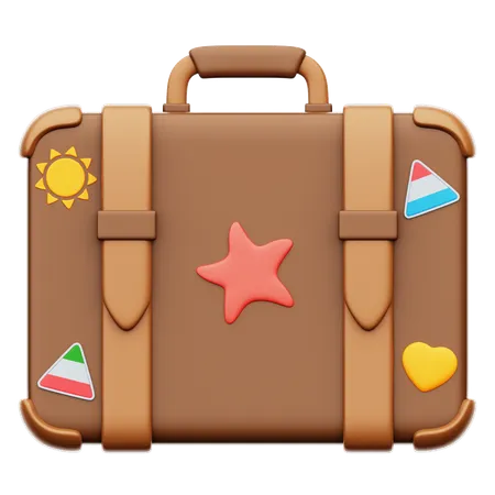 Valise  3D Icon