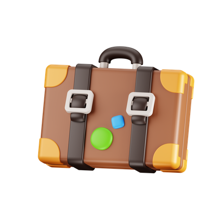 Valise  3D Icon