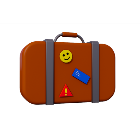 Valise  3D Icon