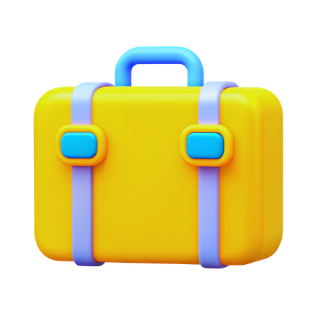 Valise  3D Icon