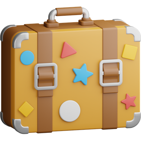 Valise  3D Icon