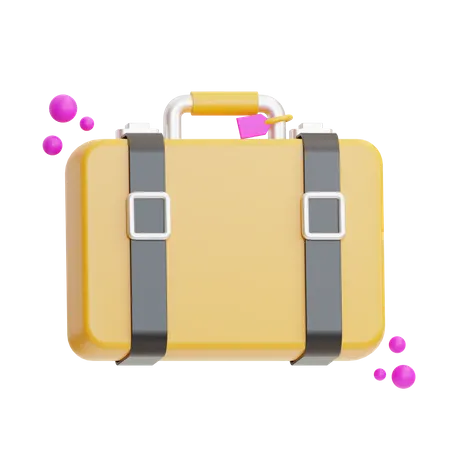 Valise  3D Icon