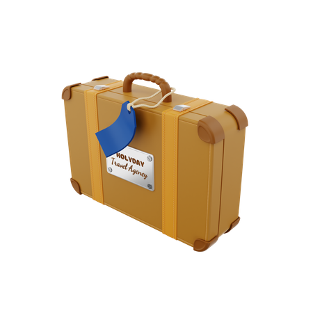 Valise  3D Icon