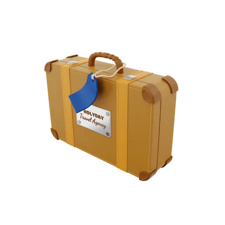 Valise  3D Icon