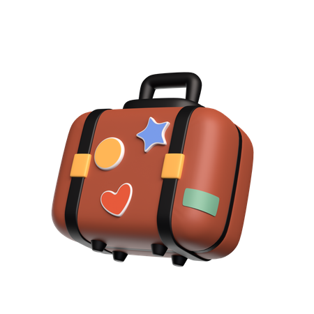 Valise  3D Icon