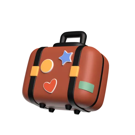 Valise  3D Icon