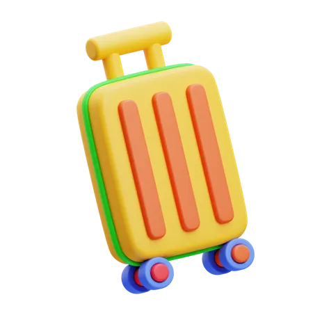 Valise  3D Icon