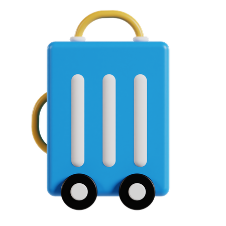 Valise  3D Icon