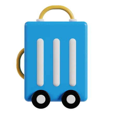 Valise  3D Icon