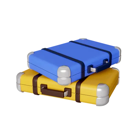 Valise  3D Icon