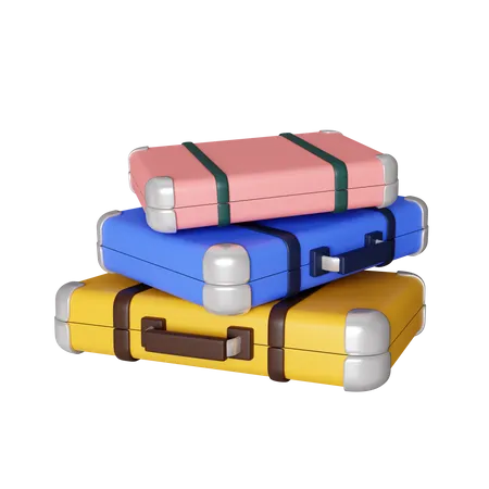 Valise  3D Icon