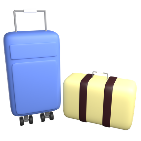 Valise  3D Icon