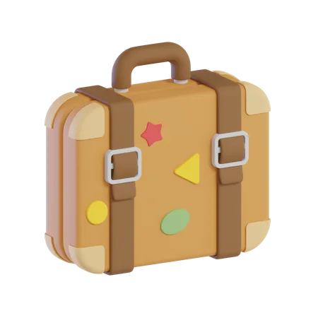 Valise  3D Icon