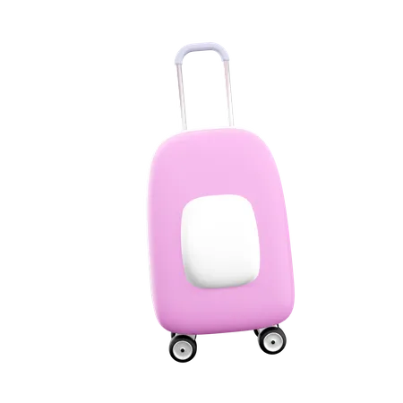 Valise à roulettes  3D Icon