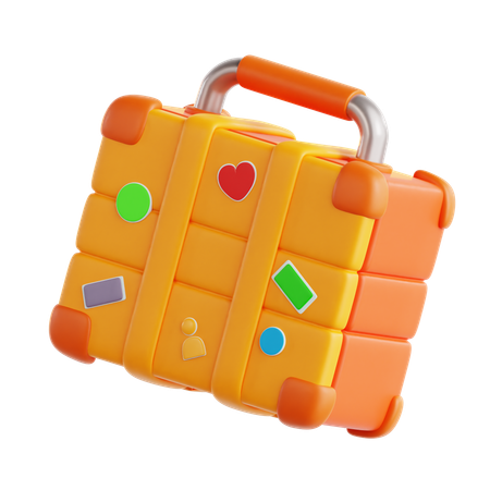 Valise de voyage  3D Icon