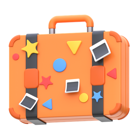 Valise de voyage  3D Icon