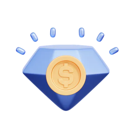 Value Investment  3D Icon