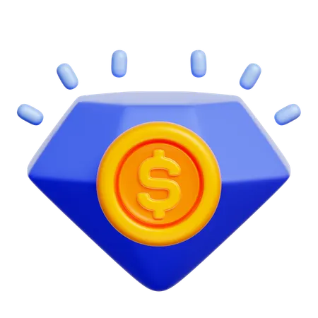 Value Investment  3D Icon