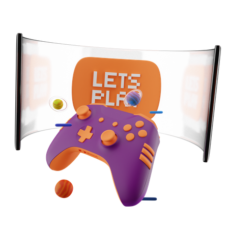 Vamos jogar  3D Icon