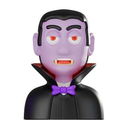 Vampir  3D Icon