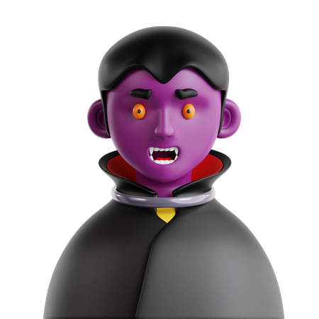 Vampir  3D Icon