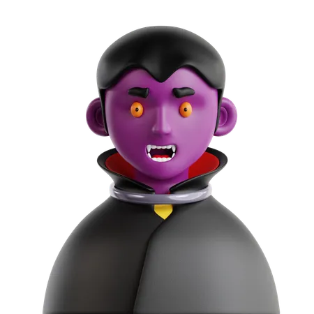 Vampir  3D Icon