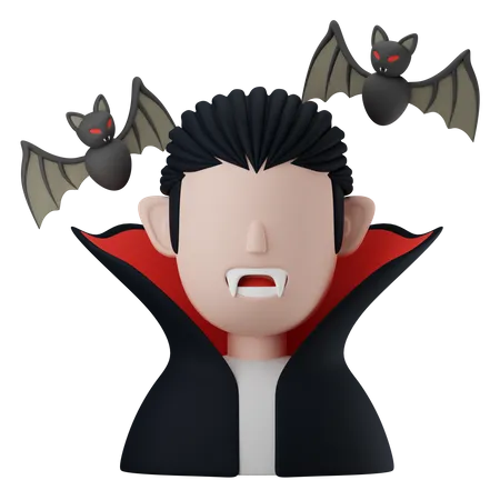 Vampire  3D Icon