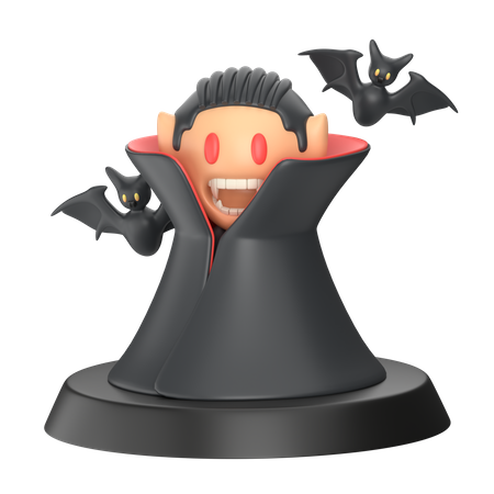 Vampire  3D Icon