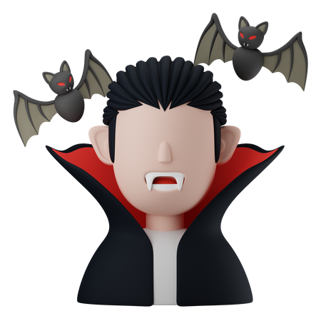 Vampire 3D Icon